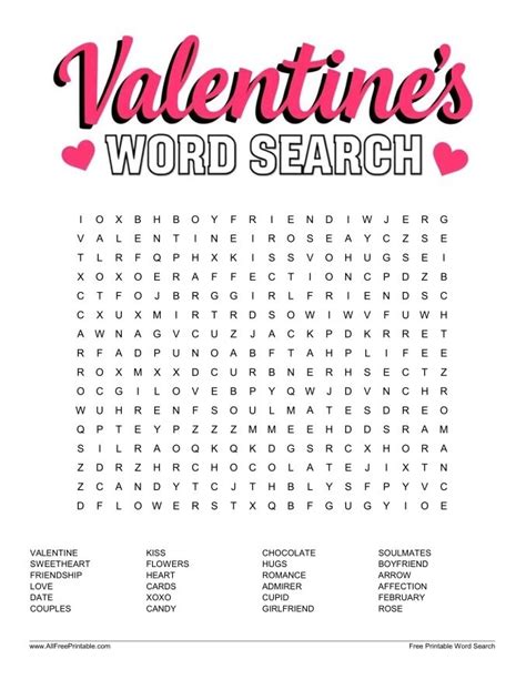 valtines day|valentines day word search.